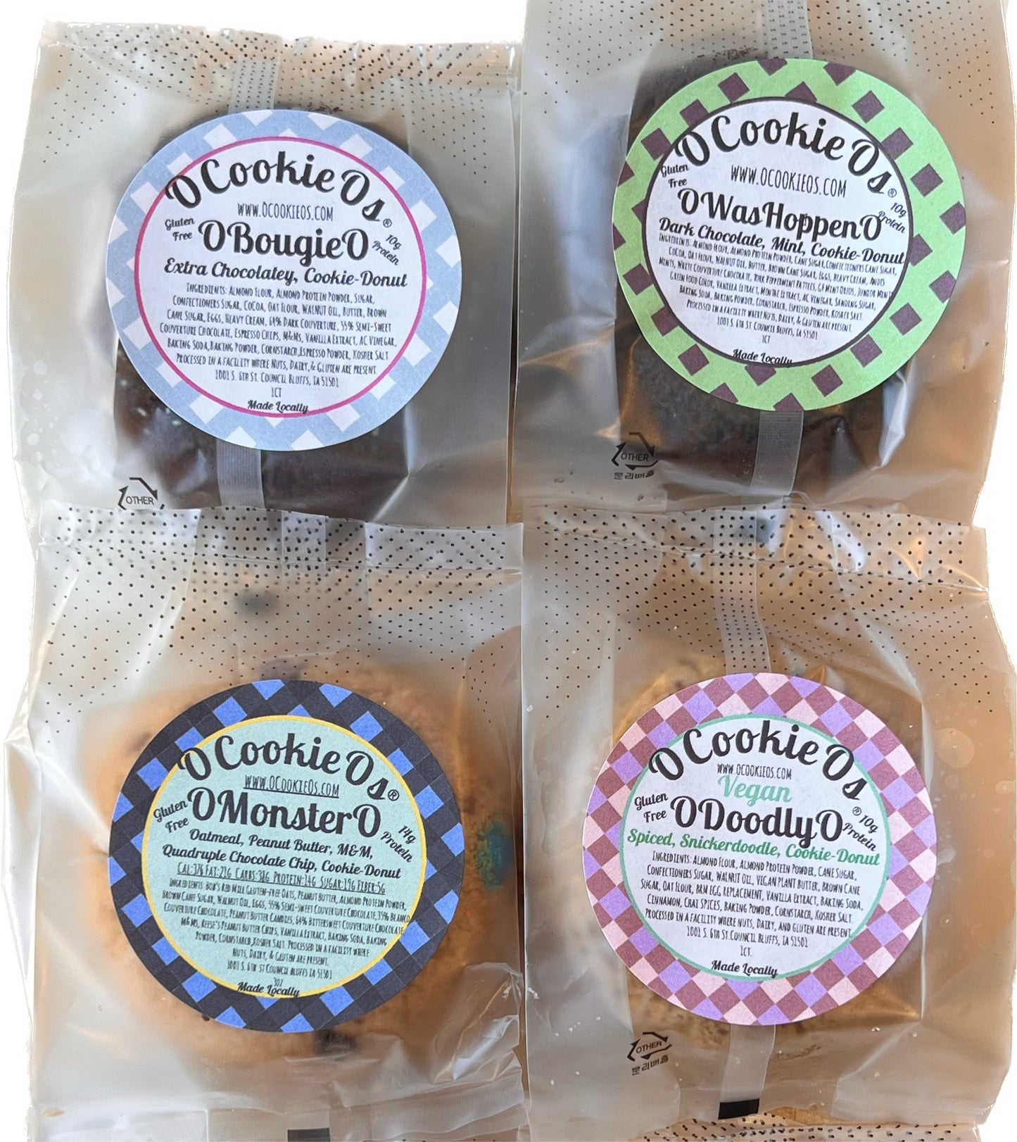 OCookieOs® Little Black Box 4/Pack