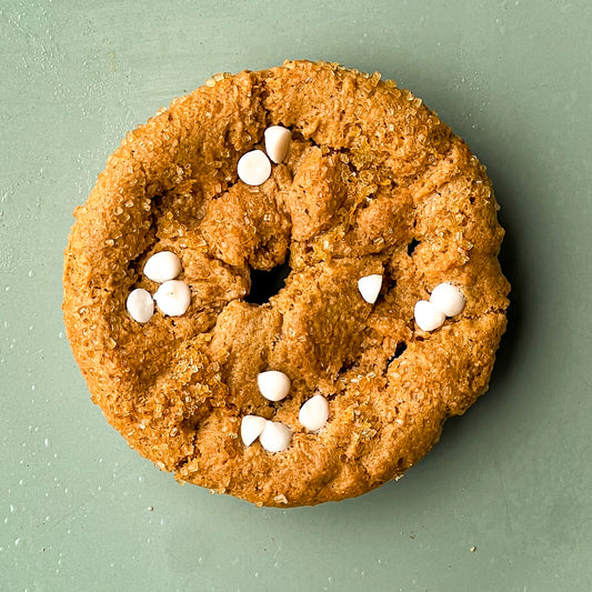 OLemonyO - Bright Lemon Smooth white chocolate cookie Donut | Plant-Based 6g Protein - OCookieOs®