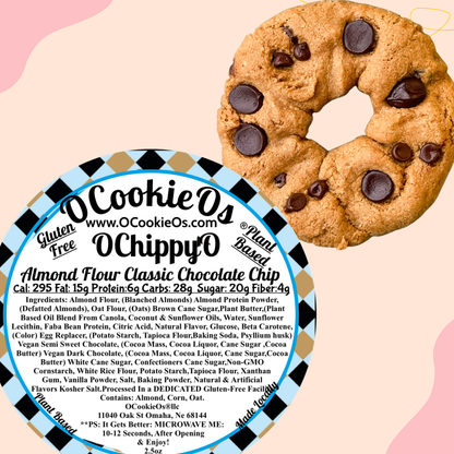 OChippyO - Chocolate Chip Cookie Donut | Plant-Based | Gluten-Free - OCookieOs®