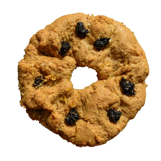Lemon Blueberry Cookie Donut Gluten Free Protein Packed Snack Almond Flour Oat Flour Cookie Donut Delivery Service 