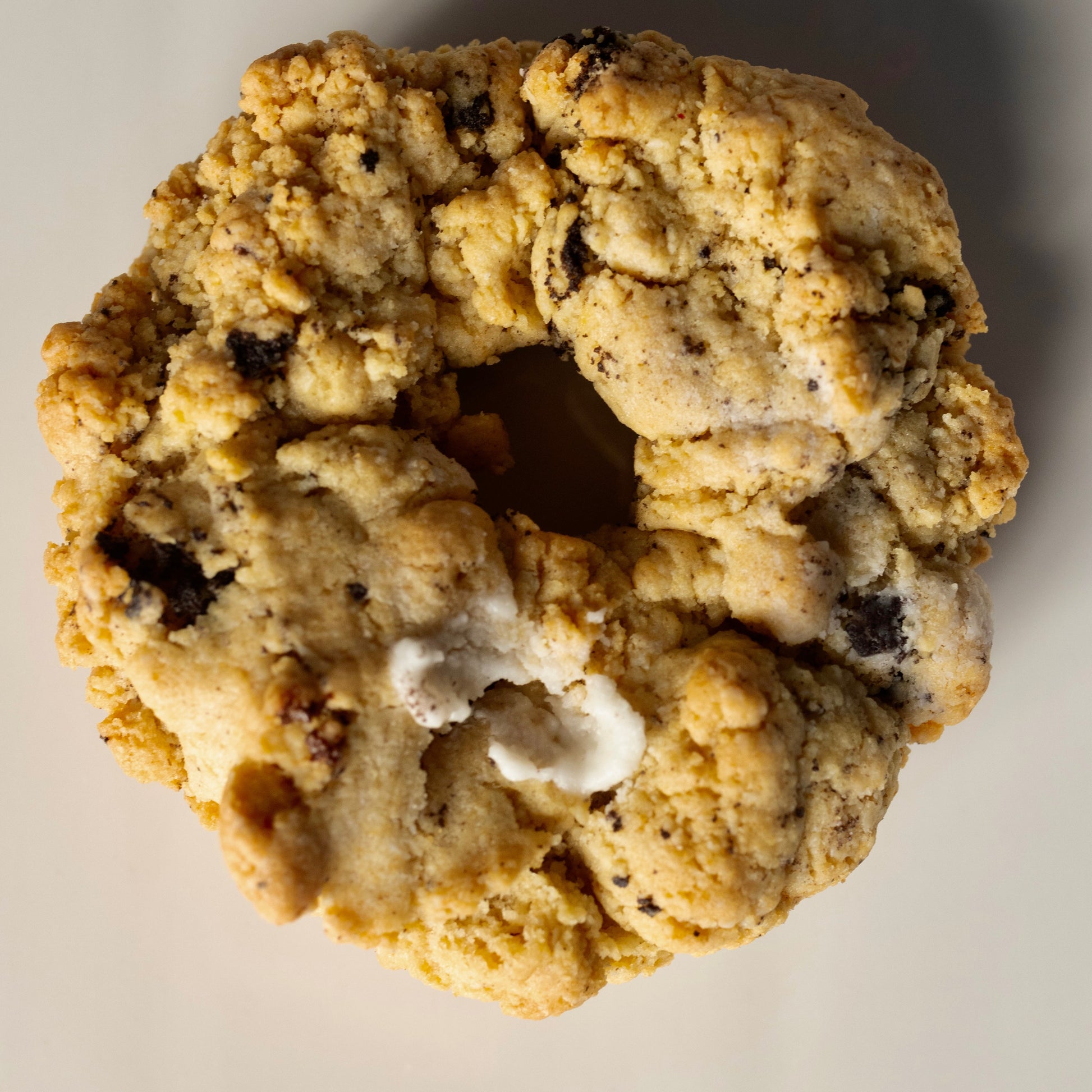 Plant Based Gluten Free Cookies and Cream Cookie Donut Protein Snack CPG