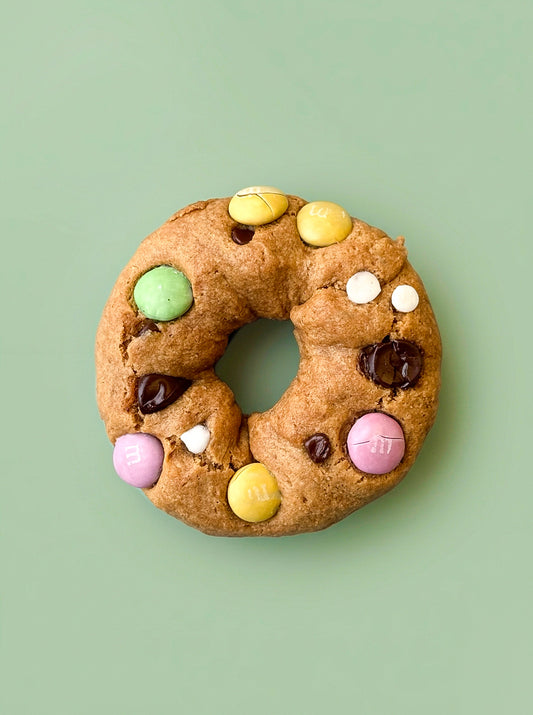 OMonsterO Peanut Butter Monster Cookie Donut gluten-free by OCookieOs